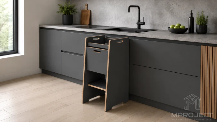 Kitchen Helper ze sklejki 18mm