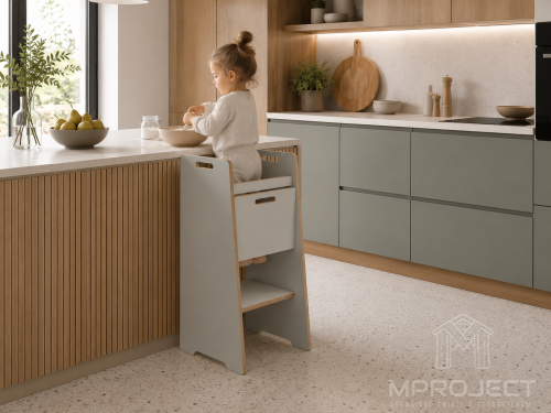Kitchen Helper ze sklejki 18mm