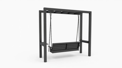 Stabilna huśtawka ogrodowa