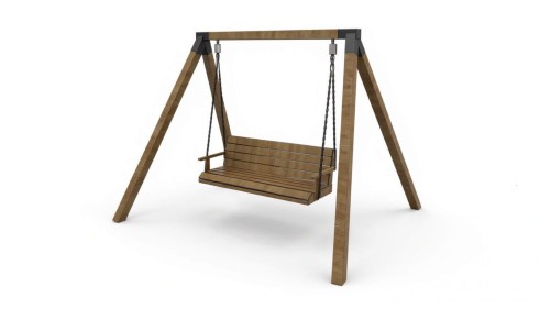 Klasyczna huśtawka ogrodowa
