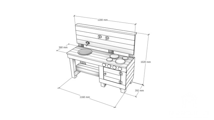 edukacyjna kuchnia błotna