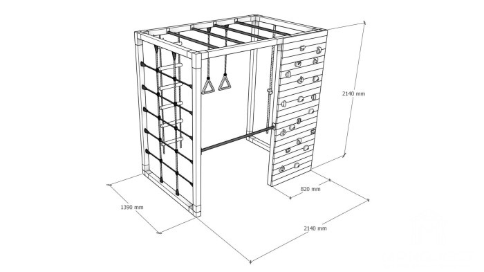 Sensoryczny plac zabaw z drewna